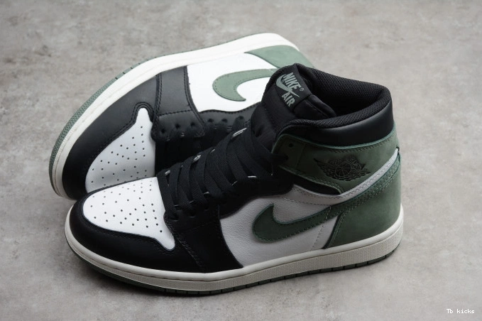 Cheap TBK 555088-135 1 Air Green Clay High OG Retro Jordan 0820